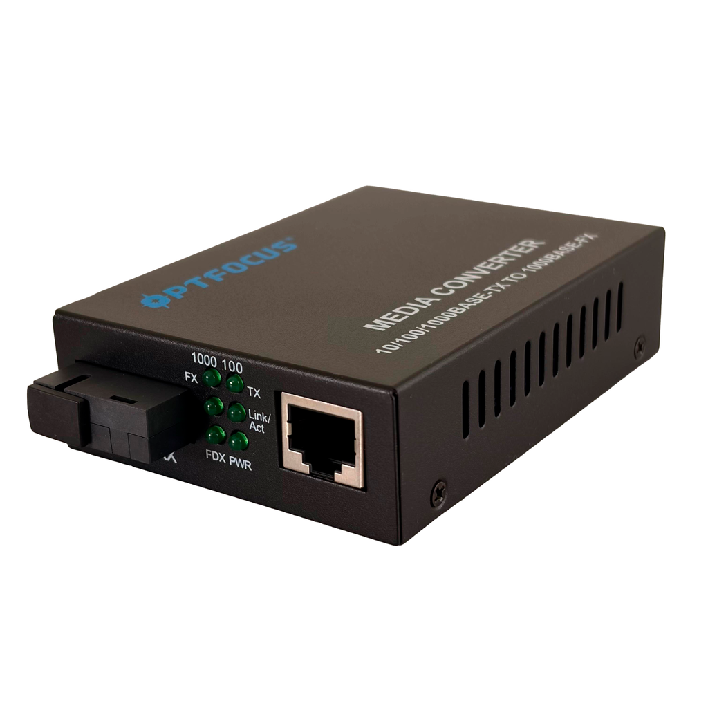 Media Converter 10/100/1000M WDM SM SC 1550nm 20Km